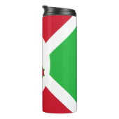 Patriottische Vlag van Burundi Thermosbeker (Geroteerd rechts)