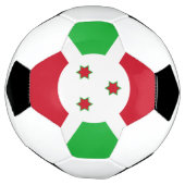 Patriottische Vlag van Burundi Voetbal (Gedraaid)
