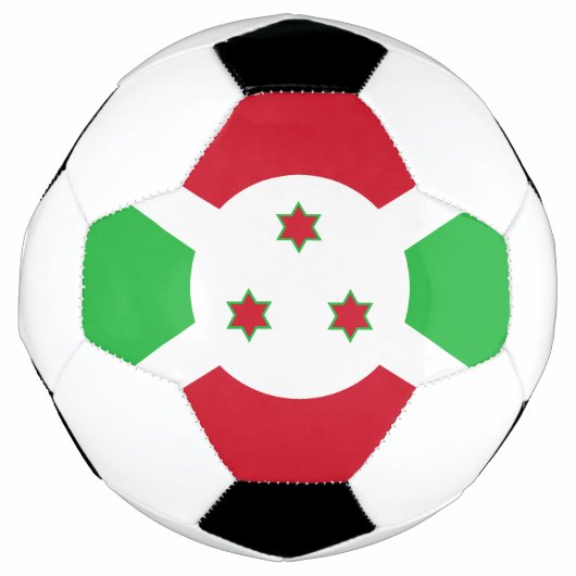Patriottische Vlag van Burundi Voetbal (Voorkant)