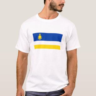 Patriottische vlag van Buryatia T-shirt