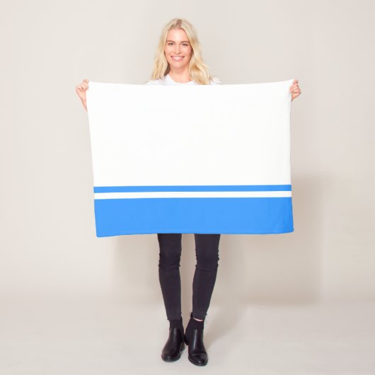 Patriottische vlag van de Altaj Republiek Fleece Deken (In situ)