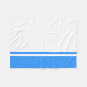 Patriottische vlag van de Altaj Republiek Fleece Deken (Voorkant (Horizontaal))