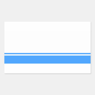 Patriottische vlag van de Altaj Republiek Rechthoekige Sticker