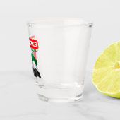 Patriottische vlag van de Verenigde Arabische Emir Shot Glas (Rechts)