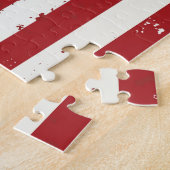 Patriottische Vlag van de Verenigde Staten - Ameri Legpuzzel (Zijkant)