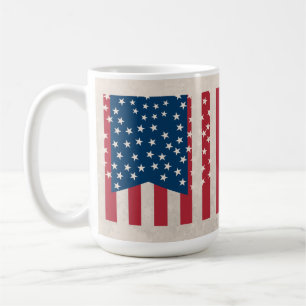 Patriottische Vlag van de VS Mok   Amerikaanse Pri