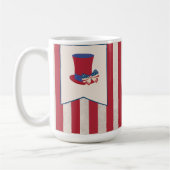 Patriottische Vlag van de VS Mok | Amerikaanse Pri (Links)