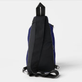 Patriottische Vlag van de VS Sling Bag (Achterkant)