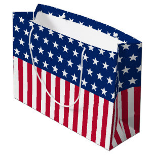Patriottische Vlag van de VS Sterren & Strepen Roo Groot Cadeauzakje