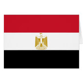 Patriottische vlag van Egypte (Voorkant Horizontaal)