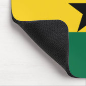Patriottische vlag van Ghana Muismat (Hoek)