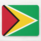Patriottische vlag van Guyana Muismat (Voorkant)