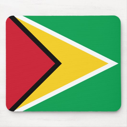 Patriottische vlag van Guyana Muismat (Voorkant)