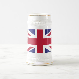 Patriottische Vlag van het Verenigd Koninkrijk Bierpul