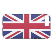 Patriottische Vlag van het Verenigd Koninkrijk Case-Mate iPhone Case (Achterkant (Horizontaal))