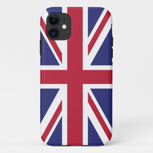 Patriottische Vlag van het Verenigd Koninkrijk Case-Mate iPhone Case (Achterkant)