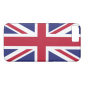 Patriottische Vlag van het Verenigd Koninkrijk Case-Mate iPhone Case (Achterkant (Horizontaal))