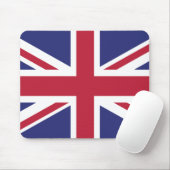 Patriottische Vlag van het Verenigd Koninkrijk Muismat (Met muis)