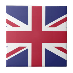 Patriottische Vlag van het Verenigd Koninkrijk Tegeltje