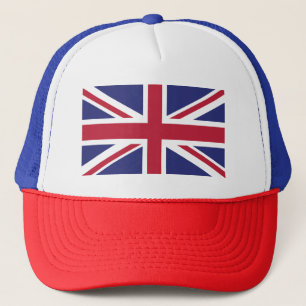 Patriottische Vlag van het Verenigd Koninkrijk Trucker Pet