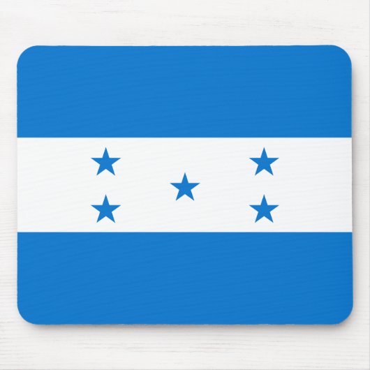 Patriottische vlag van Honduras Muismat (Voorkant)