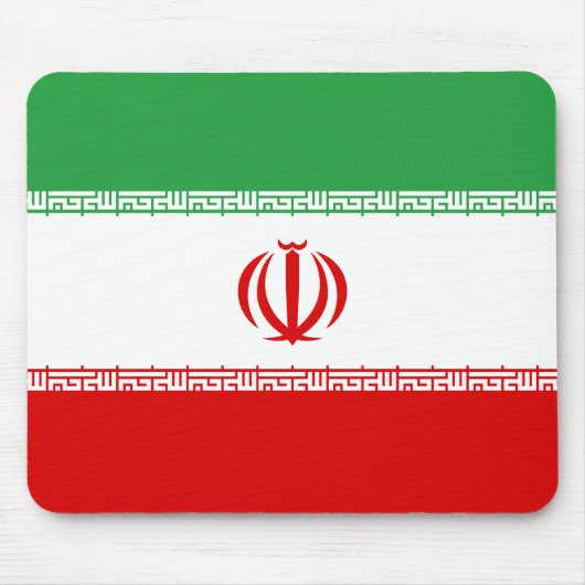 Patriottische vlag van Iran Muismat (Voorkant)