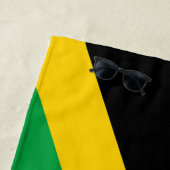 Patriottische vlag van Jamaica Strandlaken (In situ)