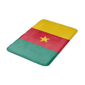 Patriottische vlag van Kameroen Badmat (Gekanteld)