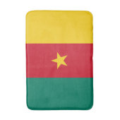 Patriottische vlag van Kameroen Badmat (Voorkant Verticaal)