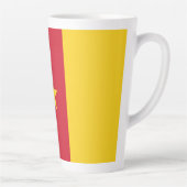 Patriottische vlag van Kameroen Latte Mok (Rechts)