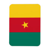 Patriottische vlag van Kameroen Magneet (Verticaal)