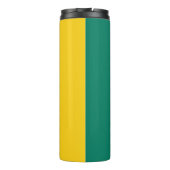 Patriottische vlag van Kameroen Thermosbeker (Achterkant)