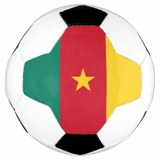 Patriottische vlag van Kameroen Voetbal (Voorkant)
