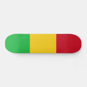 Patriottische vlag van Mali Persoonlijk Skateboard (Horizontaal)
