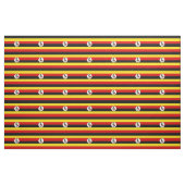 Patriottische vlag van Oeganda Stof (Fat Quarter)