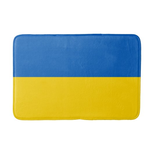 Patriottische vlag van Oekraïne Badmat (Voorkant)