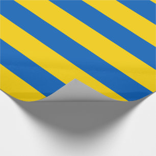 Patriottische vlag van Oekraïne Cadeaupapier