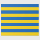 Patriottische vlag van Oekraïne Cadeaupapier (Vlak)