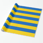 Patriottische vlag van Oekraïne Cadeaupapier (Uitgerold)
