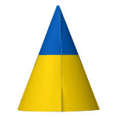 Patriottische vlag van Oekraïne Feesthoedjes (Achterkant)