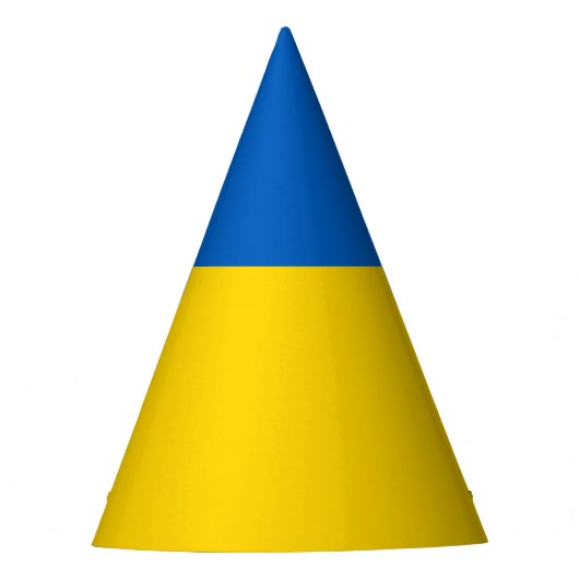 Patriottische vlag van Oekraïne Feesthoedjes (Voorkant)