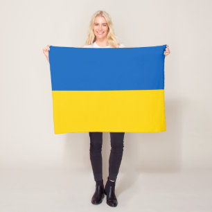 Patriottische vlag van Oekraïne Fleece Deken