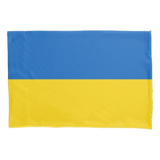 Patriottische vlag van Oekraïne Kussensloop (Voorkant)