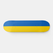 Patriottische vlag van Oekraïne Persoonlijk Skateboard (Horizontaal)