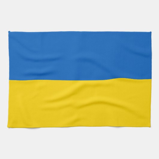 Patriottische vlag van Oekraïne Theedoek (Horizontaal)