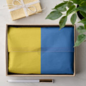 Patriottische vlag van Oekraïne Tissuepapier (Geschenk)