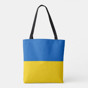 Patriottische vlag van Oekraïne Tote Bag