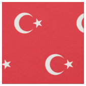 Patriottische vlag van Turkije Stof (Close Up)