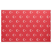 Patriottische vlag van Turkije Stof (Fat Quarter)
