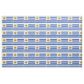 Patriottische vlag van Uruguay Stof (Fat Quarter)